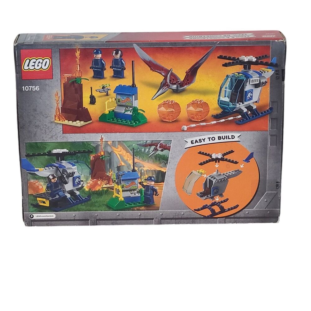 RETIRED LEGO Juniors: Pteranodon Escape (10756) Brand New Factory Sealed